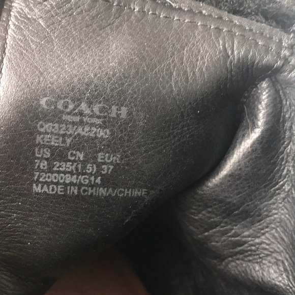 Coach Keely Genuine Shearling Lined Wedge Boot - Picture 13 of 14